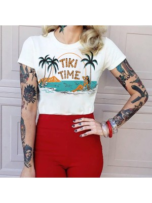 Hawaii beach short sleeves HF0401-03-01